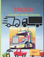 Truck Coloring Book For Kids