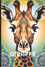 Giraffe Mandala Coloring Book