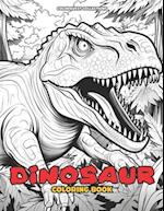 Dinosaur Coloring Book: Color the Age of Giants: A Journey with the Dinosaurs 