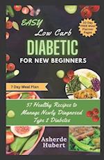 Easy Low Carb Diabetic For New Beginners