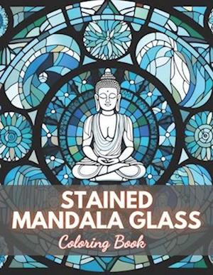 Stained Mandala Glass Coloring Book