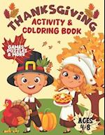 Thanksgiving Activity & Coloring Book