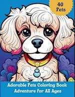 Adorable Pets Coloring Book Adventure for All Ages