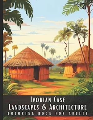 Ivorian Case Landscapes & Architecture Coloring Book for Adults