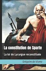 La constitution de Sparte