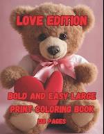 Bold And Easy Large Print Coloring Book