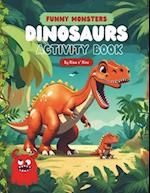 Dinosaur Activity Book: A fun-filled & educational Dino Activity Book for Children (Ages 3-7) 