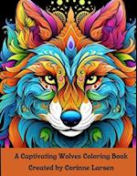 A Captivating Wolves Coloring Book