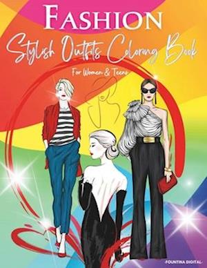 Fashion Design Coloring Book