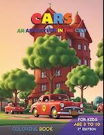 Cars - An adventure in the city - Coloring book