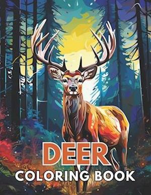 Deer Coloring Book