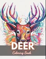 Deer Coloring Book