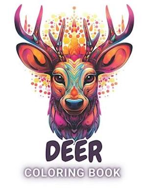 Deer Coloring Book