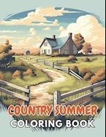 Country Summer Coloring Book