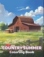 Country Summer Coloring Book