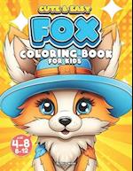 Fox Coloring Book for Kids