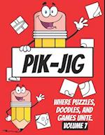 PIK-JIG - Art books for children - art books for adults - Art activity book - Art inspiration book