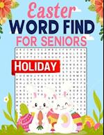 Easter Holiday Word Find For Seniors