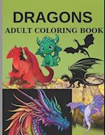 Dragons Adult Coloring Book