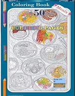Coloring Book Meals +50 Coloring Pages