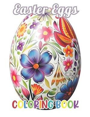 Easter Eggs Coloring Book for Adults