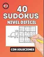 40 Sudokus difíciles