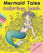 Mermaid Tales coloring book