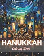Hanukkah Coloring Book for Adults