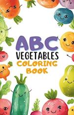 ABC Vegetable Coloring Book