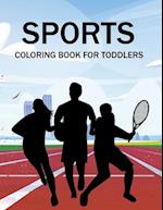 Sports Coloring Book For Toddlers