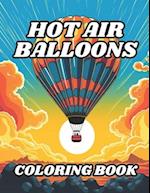 Hot Air Balloons Coloring Book