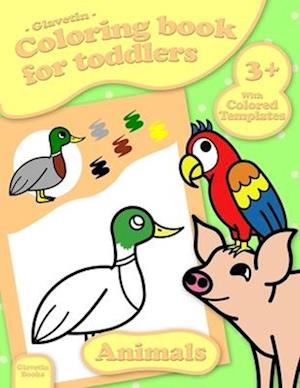 Glavetin - Coloring book for toddlers - Animals