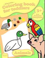 Glavetin - Coloring book for toddlers - Animals