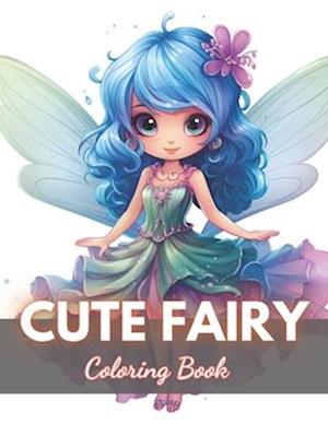 Cute Fairy Coloring Book for Kids