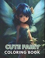 Cute Fairy Coloring Book for Kids