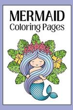 Mermaid Coloring Book - Ideal for ages 4 to 8, sized at 6 x 9 inches for easy handling