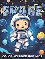 Space Coloring Book for Kids