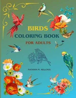 Birds Coloring Book for Adults