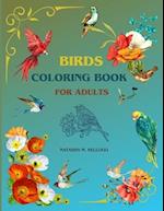 Birds Coloring Book for Adults