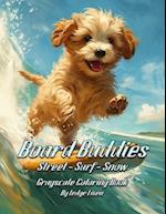 Board Buddies Street - Surf - Snow Coloring Book