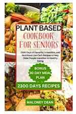 Plant Based Cookbook for Seniors