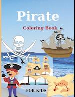 Pirate Coloring Book for Kids