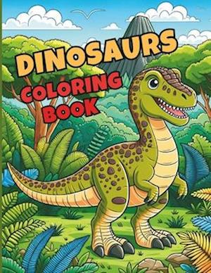 Dinosaurs Coloring Book