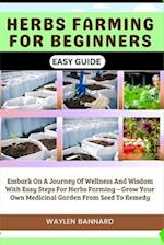 Herbs Farming for Beginners Easy Guide