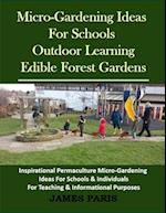 Micro-Gardening Ideas For Schools. Outdoor Learning & Edible Forest Gardens