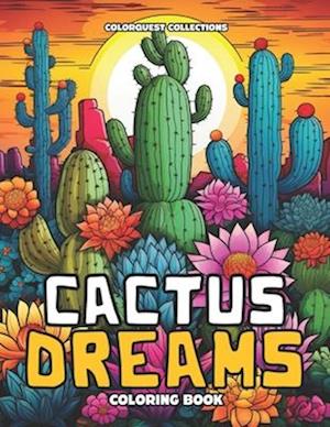 Cactus Dreams Coloring Book