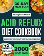 Acid Reflux Diet Cookbook