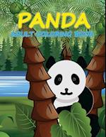 Panda Adult Coloring Book