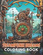 Steampunk Dreams Coloring Book