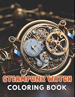 Steampunk Watch Coloring Book